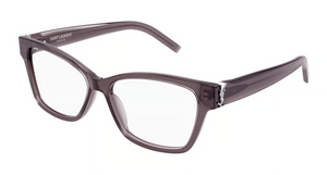 003 - Brown with Clear Lenses