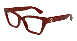 003 - Burgundy with Clear Lenses