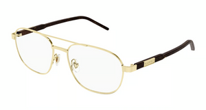 003 - Gold with Clear Lenses