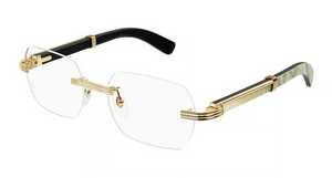 003 - Gold with Clear Lenses