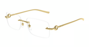 003 - Gold with Clear Lenses