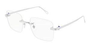 003 - Silver with Clear Lenses
