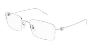 003 - Silver with Clear Lenses