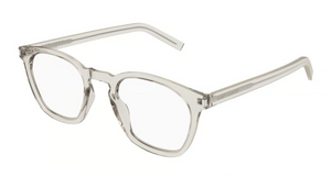 004 - Beige with Clear Lenses