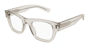 004 - Beige with Clear Lenses