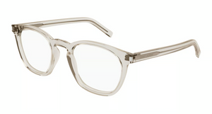 004 - Beige with Clear Lenses