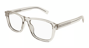004 - Beige with Clear Lenses
