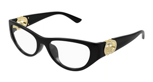 004 - Black with Clear Lenses