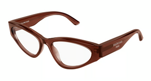 004 - Brown with Clear Lenses