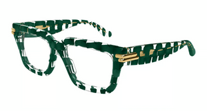 004 - Green with Clear Lenses
