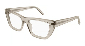 005 - Beige with Clear Lenses