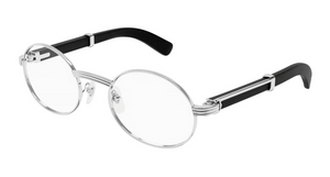 005 - Silver with Clear Lenses