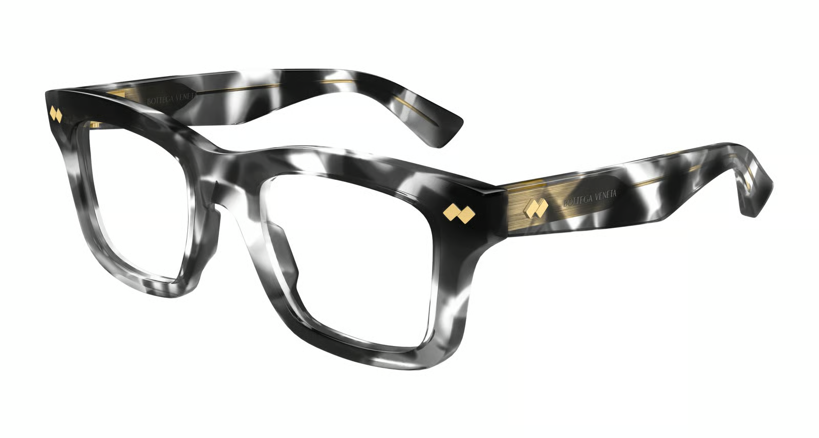 メガネ BOTTEGA VENETA Bottega Veneta - BV1353O - 008 (BV1353O 008) Bottega Veneta BV1353O Eyeglasses – Lux Eyewear