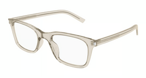 008 - Beige with Clear Lenses