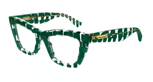 008 - Green with Clear Lenses