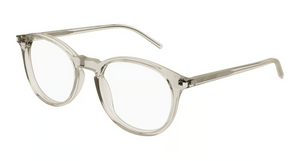 010 - Beige with Clear Lenses