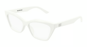 011 - White with Clear Lenses