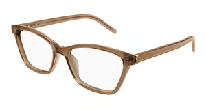 012 - Brown with Clear Lenses