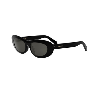 01A - Shiny Black with Grey Lenses
