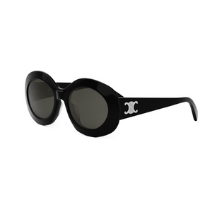 01A - Shiny Black with Grey Lenses