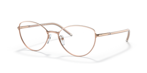 05R1O1 - Powder/Pink Gold with Clear Lenses