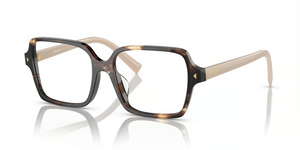 07R1O1 - Havana Caramel with Clear Lenses
