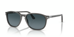 1196S3 - Transparent Grey with Polarized Light Blue Gradient Dark Blue Lenses