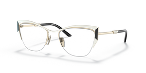 11A1O1 - Talc/Black/Pale Gold with Clear Lenses