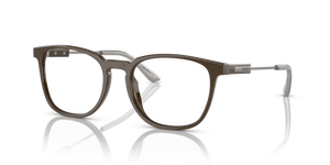 11J1O1 - Brown with Clear Lenses
