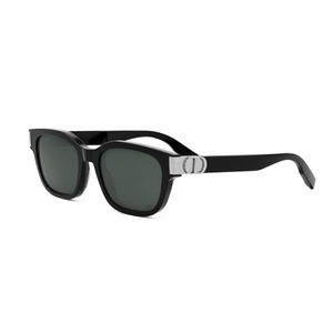 13C0 - Shiny Black with Green Lenses