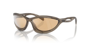 16V10H - Loden Frosted with Orange Mirror Silver Lenses