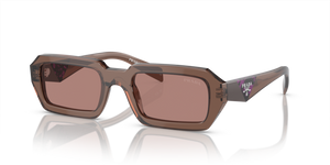 17O60B - Brown transparent with Light Brown Lenses