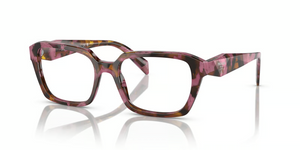 18N1O1 - Cognac Begonia Tortoise with Clear Lenses