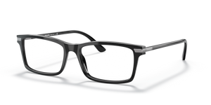 1AB1O1 - Black with Clear Lenses