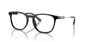 1AB1O1 - Black with Clear Lenses