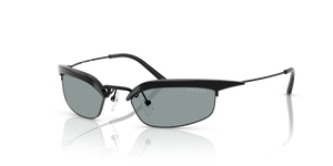 1AB3C2 - Black with Dark Grey Lenses