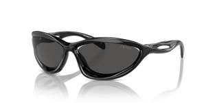 1AB5S0 - Black with Dark Grey Lenses