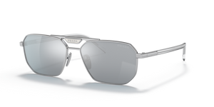 1BC02R - Silver with Blue Mirror Silver 80 Lenses