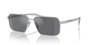 1BC175 - Silver with Dark Grey Flash Silver Lenses