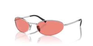 1BC20B - Silver with Pink Lenses