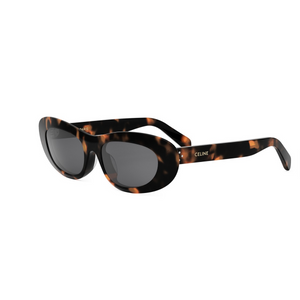 52A - Shiny Havana with Grey Lenses