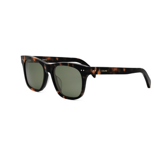 52N - Shiny Havana with Green Lenses