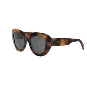 53A - Shiny Havana with Grey Lenses