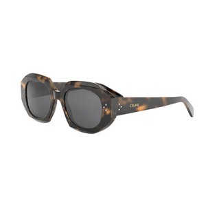 53A - Shiny Havana with Grey Lenses
