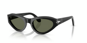 95/58 - Black with Polarized Green Lenses