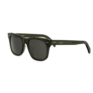 96A - Shiny Green with Grey Lenses