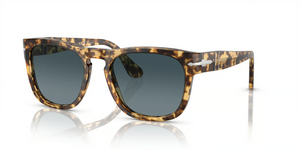 1056S3 - Beige Tortoise with Polarized Blue Gradient Dark Blue  Lenses