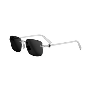 F0A0 - Shiny Silver with Grey Lenses