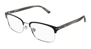 003 - Silver with Clear Lenses