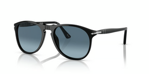 95/Q8 - Black with Azure Gradient Blue Lenses